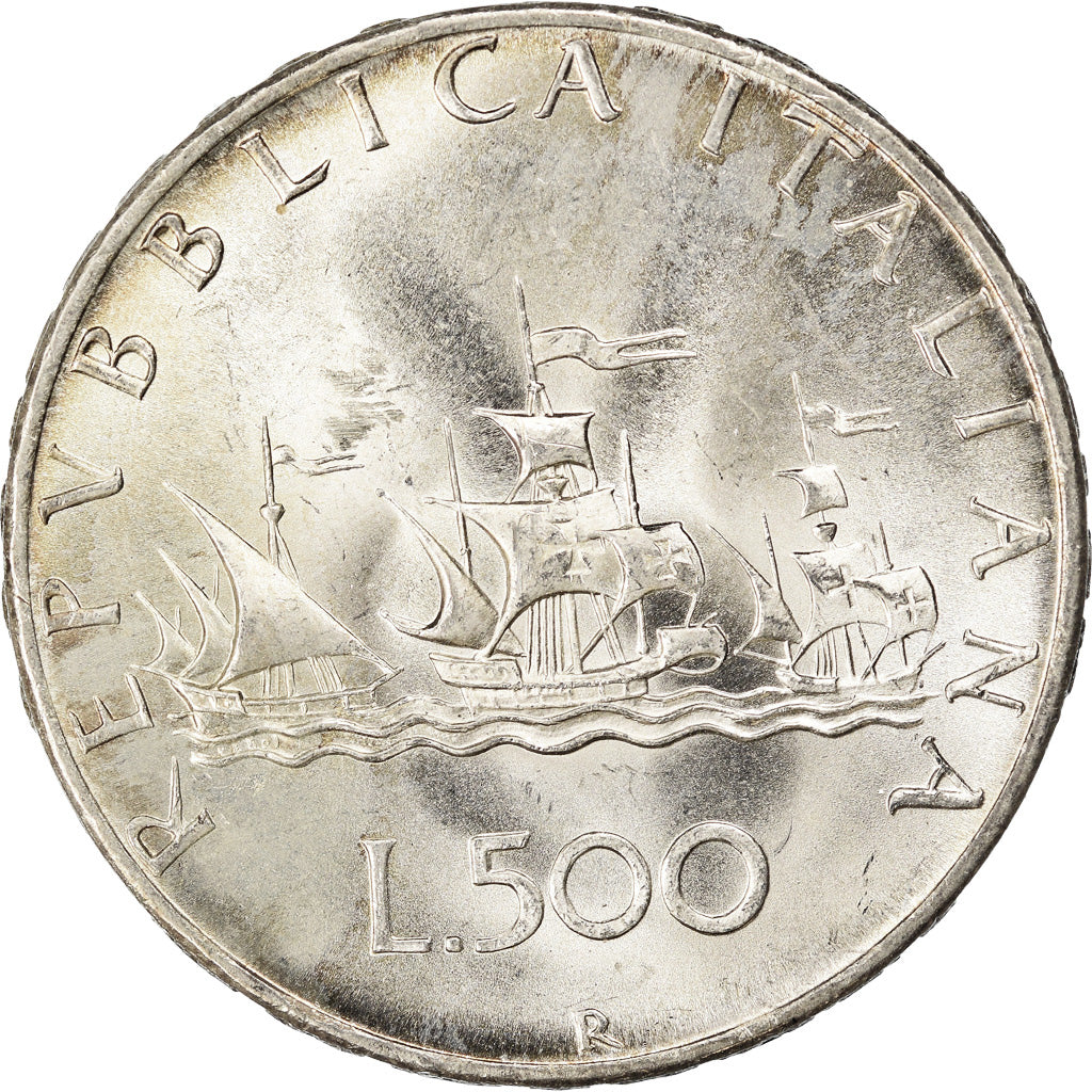 Moneta, Italia, 500 Lire, 1966, Rome, SPL, Argento, KM:98
