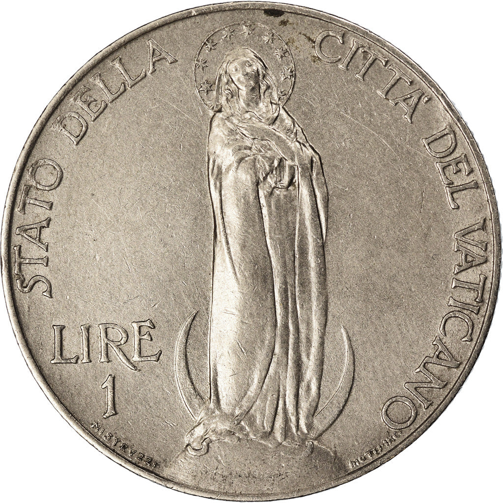 Monnaie, Cité du Vatican, Pius XI, Lira, 1932, Roma, SUP+, Nickel, KM:5