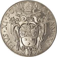 Monnaie, Cité du Vatican, Pius XI, 2 Lire, 1932, Roma, SUP+, Nickel, KM:6