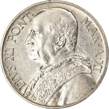 Moneta, CITTÀ DEL VATICANO, Pius XI, 10 Lire, 1932, Roma, SPL, Argento, KM:8
