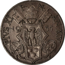 Monnaie, Cité du Vatican, Pius XI, 5 Centesimi, 1935, Roma, SUP+, Bronze, KM:1