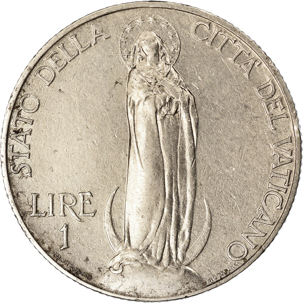 Monnaie, Cité du Vatican, Pius XI, Lira, 1935, Roma, SUP+, Nickel, KM:5