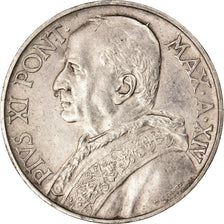 Moneta, CITTÀ DEL VATICANO, Pius XI, 10 Lire, 1935, Roma, SPL-, Argento, KM:8