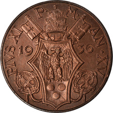 Monnaie, Cité du Vatican, Pius XI, 5 Centesimi, 1936, Roma, SUP+, Bronze, KM:1