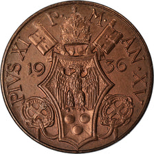 Moneta, CITTÀ DEL VATICANO, Pius XI, 10 Centesimi, 1936, Roma, SPL, Bronzo