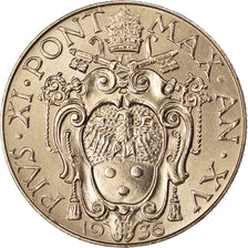 Moneta, CITTÀ DEL VATICANO, Pius XI, 50 Centesimi, 1936, Roma, SPL, Nichel