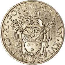 Moeda, CIDADE DO VATICANO, Pius XI, 20 Centesimi, 1937, Roma, MS(60-62)