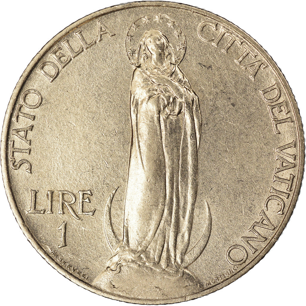 Monnaie, Cité du Vatican, Pius XI, Lira, 1937, Roma, SUP+, Nickel, KM:5