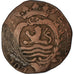 Moneta, Paesi Bassi, ZEELAND, Duit, 1784, MB+, Rame, KM:101.1
