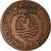 Moneta, Paesi Bassi, ZEELAND, Duit, 1784, MB+, Rame, KM:101.1