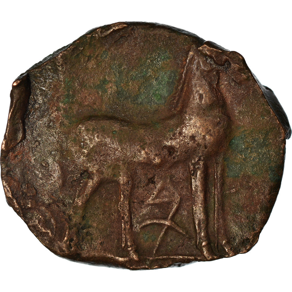 Münze, Tanit, Shekel, SS, Bronze, SNG-Cop:209