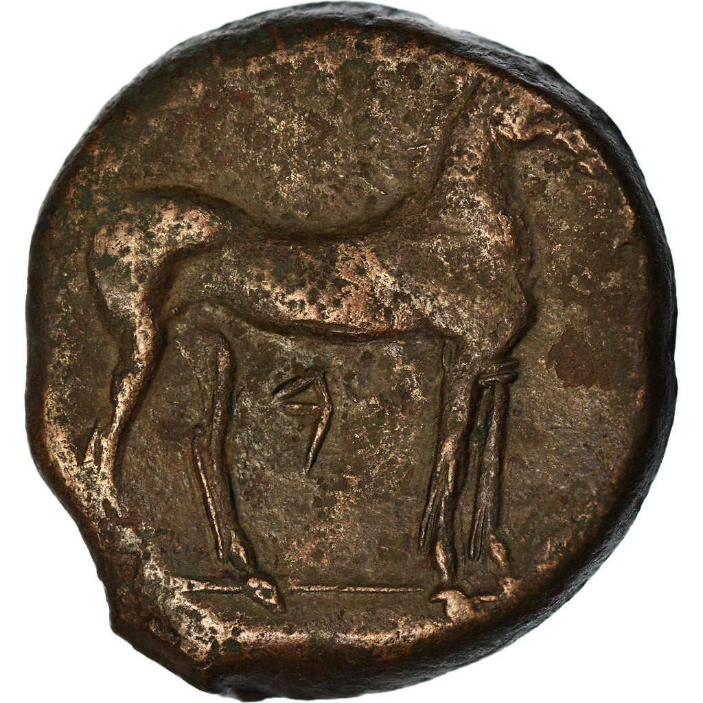 Moneta, Tanit, Shekel, BB, Bronzo, SNG-Cop:209