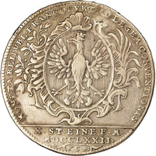 Moeda, Estados Alemães, FRANKFURT AM MAIN, Thaler, 1772, Frankfurt, VF(20-25)