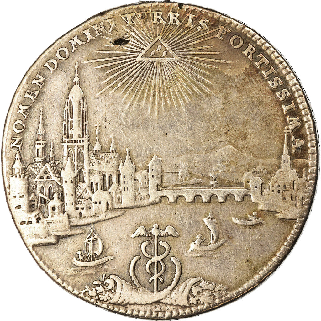 Moneta, Stati tedeschi, FRANKFURT AM MAIN, Thaler, 1772, Frankfurt, MB, Argento
