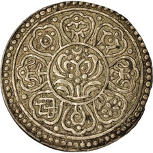 Monnaie, Tibet, Ga-den, Tangka, 1-1/2 Sho, 1882, Dodpal, SUP, Argent, KM:B13.2