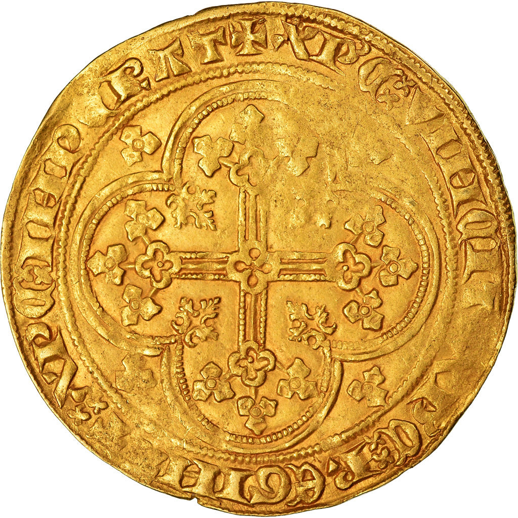 Monnaie, France, Philippe VI, Ecu d'or à la chaise, Ecu d'or, TTB, Or