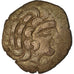 Moneta, Redones, Stater, 80-50 BC, VF(20-25), Bilon, Delestrée:2310