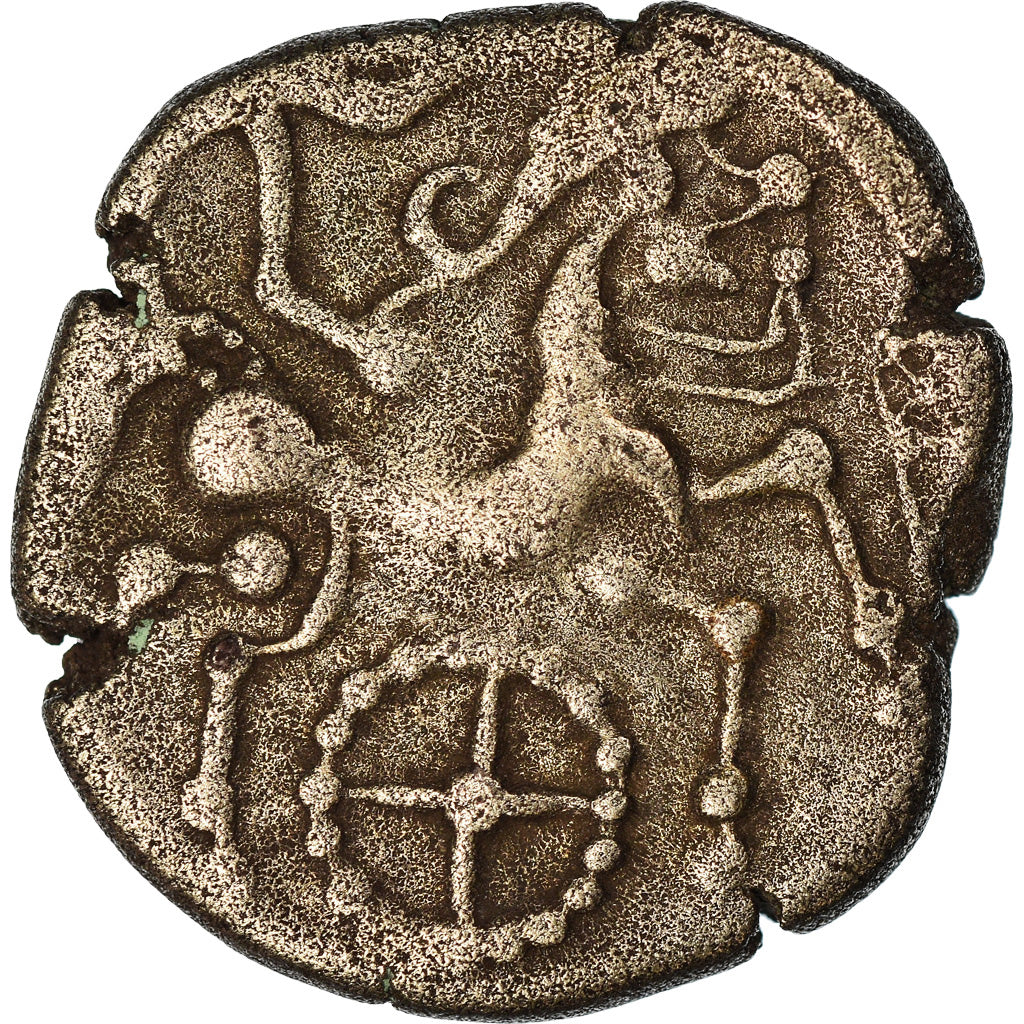 Monnaie, Redones, Statère, 80-50 BC, TB, Billon, Delestrée:2310