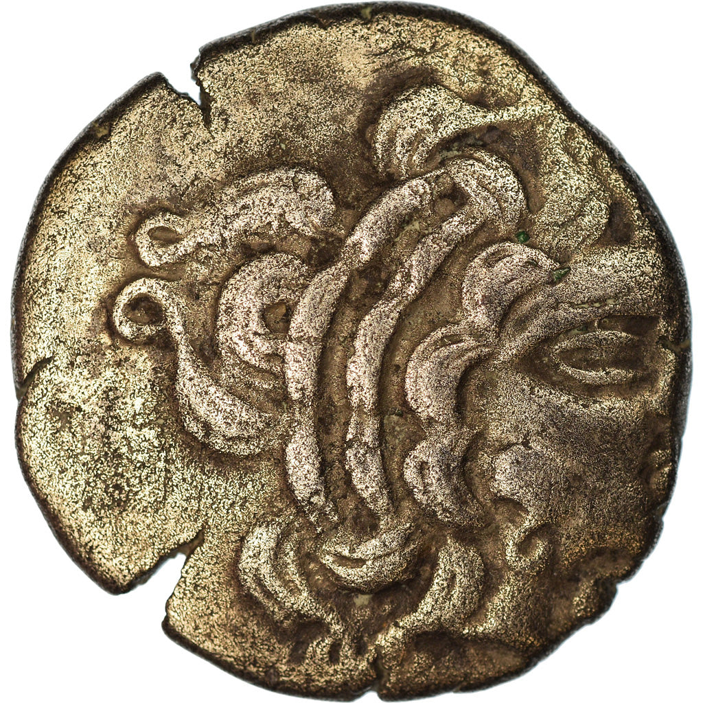 Coin, Redones, Stater, 80-50 BC, VF(30-35), Billon, Delestrée:2310