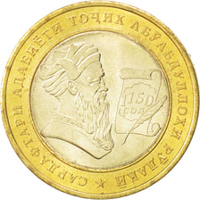 TAJIKISTAN, 5 Somoni, 2008, KM #17, MS(63), Bi-Metallic, 26.5, 6.84