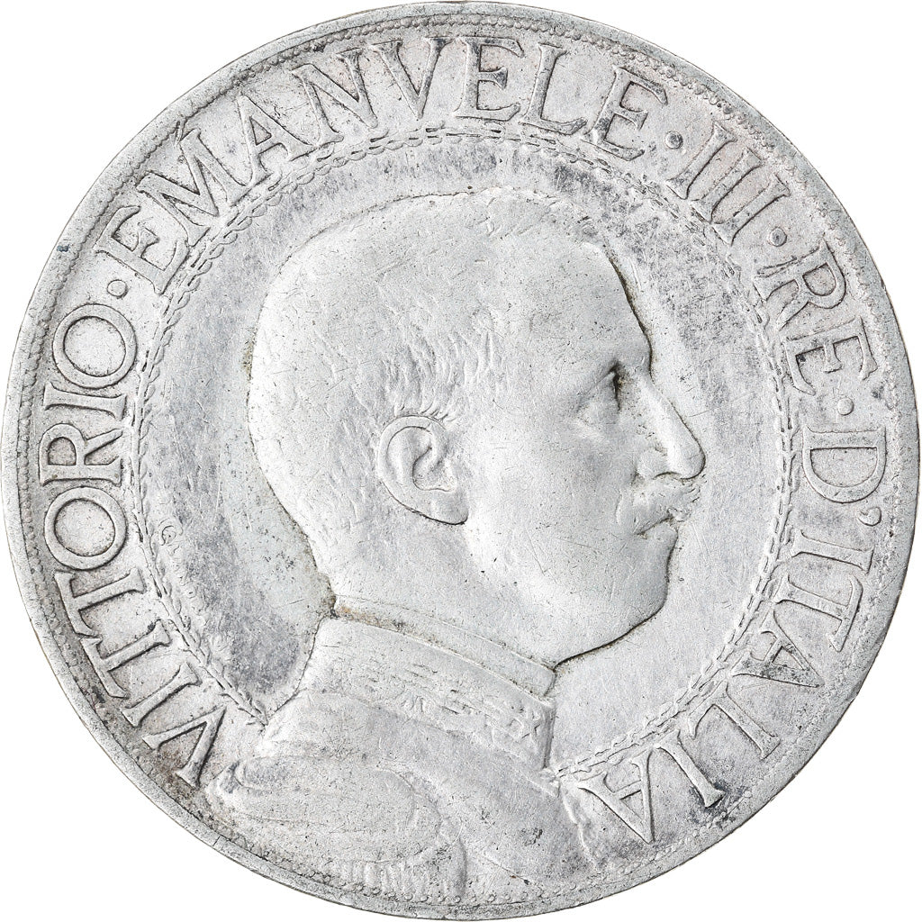 Monnaie, Italie, Vittorio Emanuele III, Lira, 1912, Rome, TB, Argent, KM:45