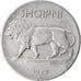 Coin, Albania, 1/4 Leku, 1927, Rome, VF(30-35), Nickel, KM:3