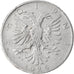 Moneda, Albania, 1/2 Lek, 1926, Rome, BC+, Níquel, KM:4