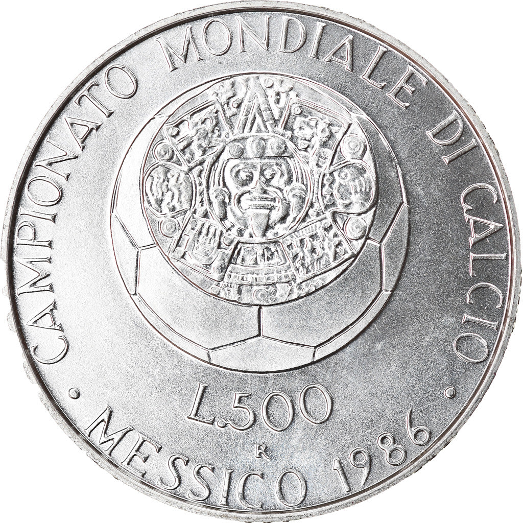 Moneta, Italia, 500 Lire, 1986, Rome, SPL, Argento, KM:119