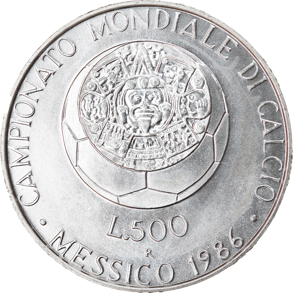 Moneta, Italia, 500 Lire, 1986, Rome, SPL, Argento, KM:119