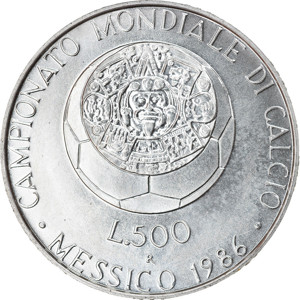 Münze, Italien, 500 Lire, 1986, Rome, UNZ, Silber, KM:119