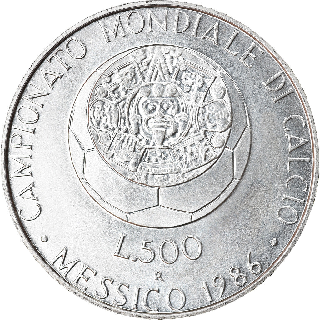 Moneta, Italia, 500 Lire, 1986, Rome, SPL, Argento, KM:119