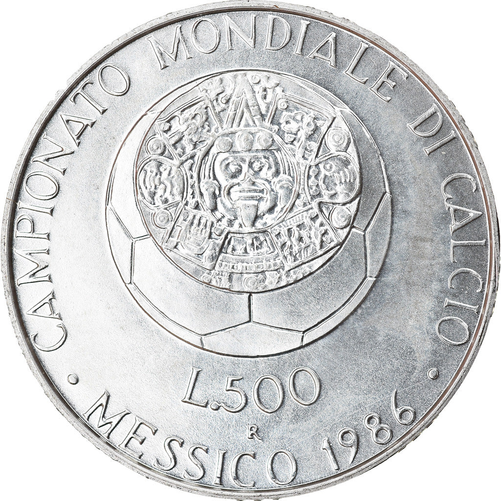 Moneta, Italia, 500 Lire, 1986, Rome, SPL, Argento, KM:119