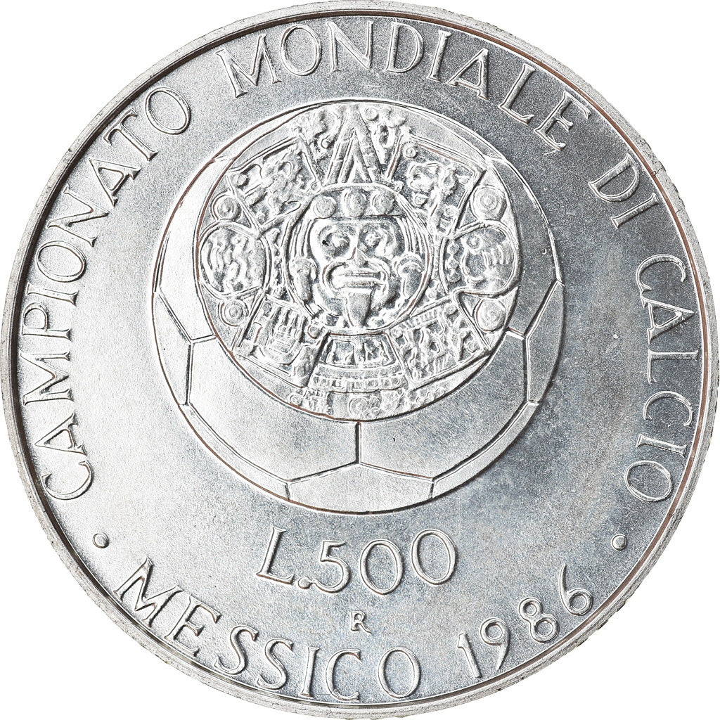Moneta, Italia, 500 Lire, 1986, Rome, SPL, Argento, KM:119
