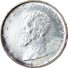 Münze, Italien, 500 Lire, 1975, Rome, UNZ, Silber, KM:104