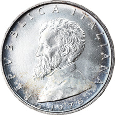 Monnaie, Italie, 500 Lire, 1975, Rome, SPL, Argent, KM:104