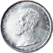Moneta, Italia, 500 Lire, 1975, Rome, SPL, Argento, KM:104