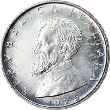 Münze, Italien, 500 Lire, 1975, Rome, UNZ, Silber, KM:104