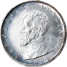 Moneta, Italia, 500 Lire, 1975, Rome, SPL, Argento, KM:104