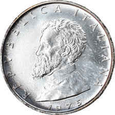 Moneta, Italia, 500 Lire, 1975, Rome, SPL, Argento, KM:104