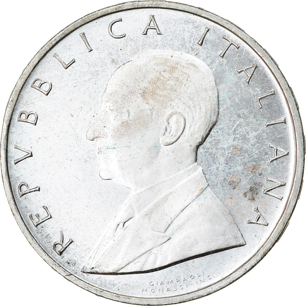 Munten, Italië, 500 Lire, 1974, Rome, UNC-, Zilver, KM:103