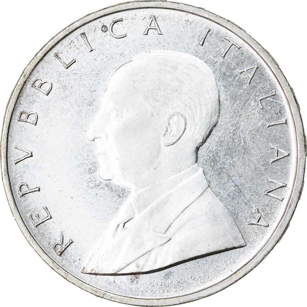 Munten, Italië, 500 Lire, 1974, Rome, UNC-, Zilver, KM:103