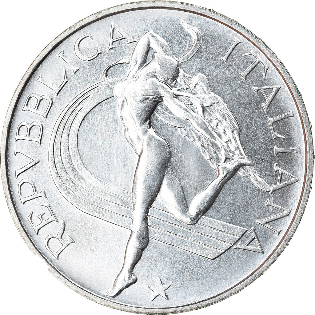 Münze, Italien, 500 Lire, 1987, Rome, UNZ, Silber, KM:122