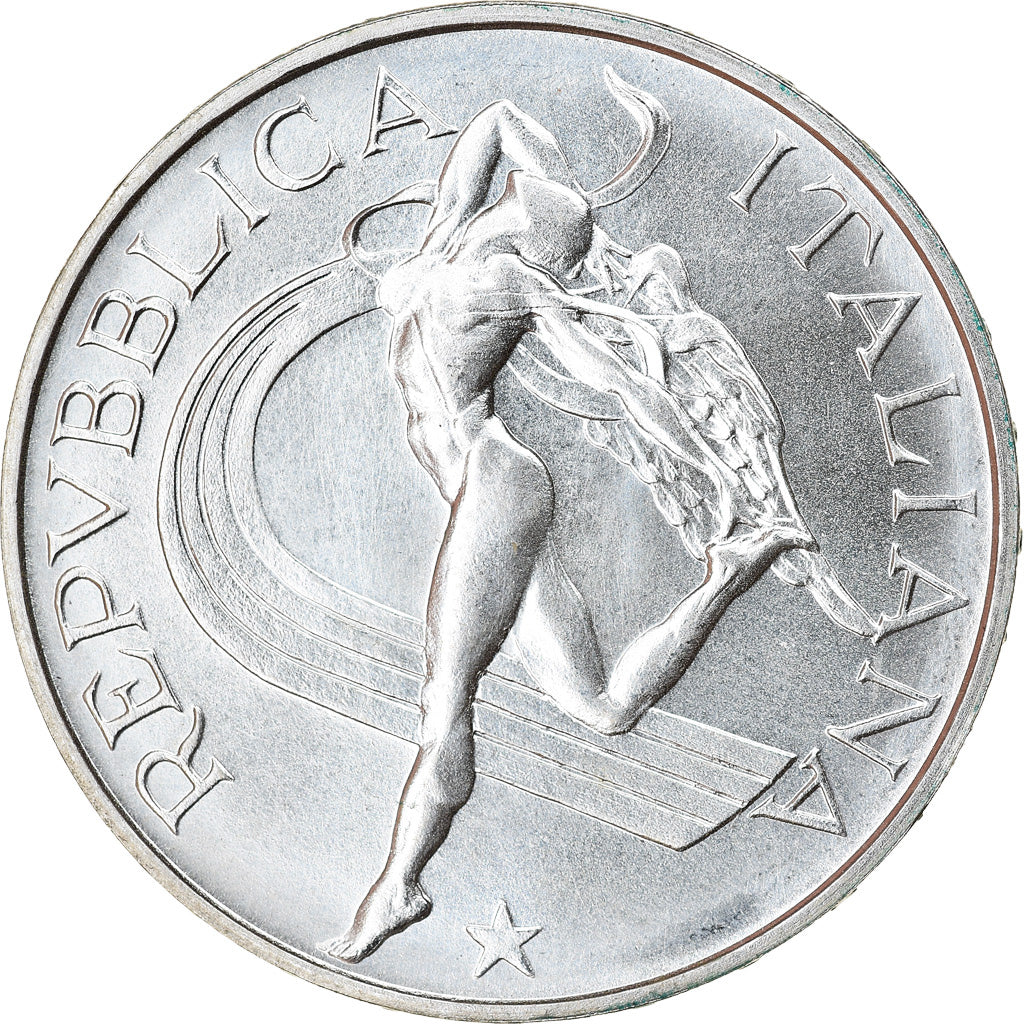 Moneda, Italia, 500 Lire, 1987, Rome, SC, Plata, KM:122