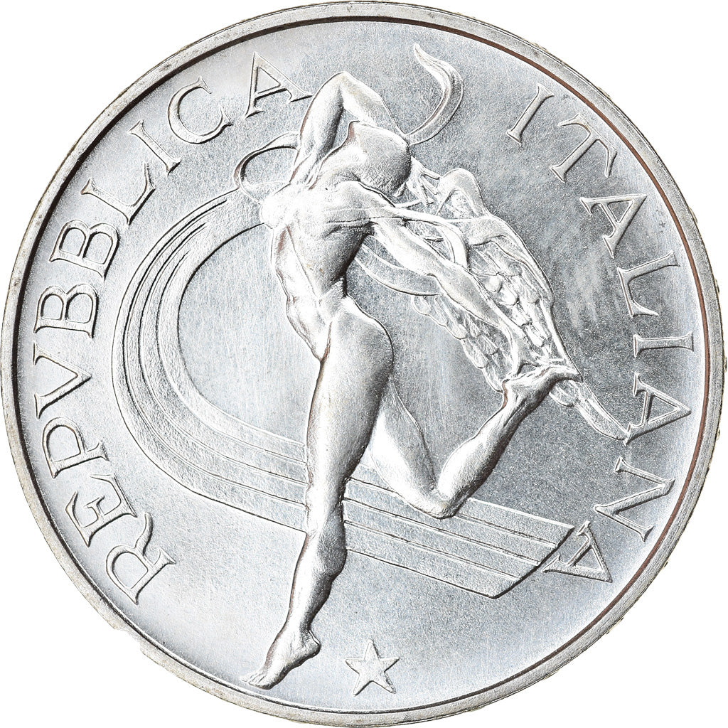 Münze, Italien, 500 Lire, 1987, Rome, UNZ, Silber, KM:122