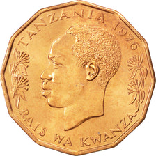 Coin, Tanzania, 5 Senti, 1976, MS(63), Bronze, KM:1
