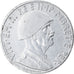 Moneda, Albania, Vittorio Emanuele III, Lek, 1939, Rome, MBC+, Acero inoxidable