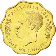 Moneda, Tanzania, 10 Senti, 1984, SC, Níquel - latón, KM:11