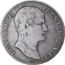 Moneta, Francja, Napoléon I, 5 Francs, An 12, La Rochelle, VF(30-35), Srebro