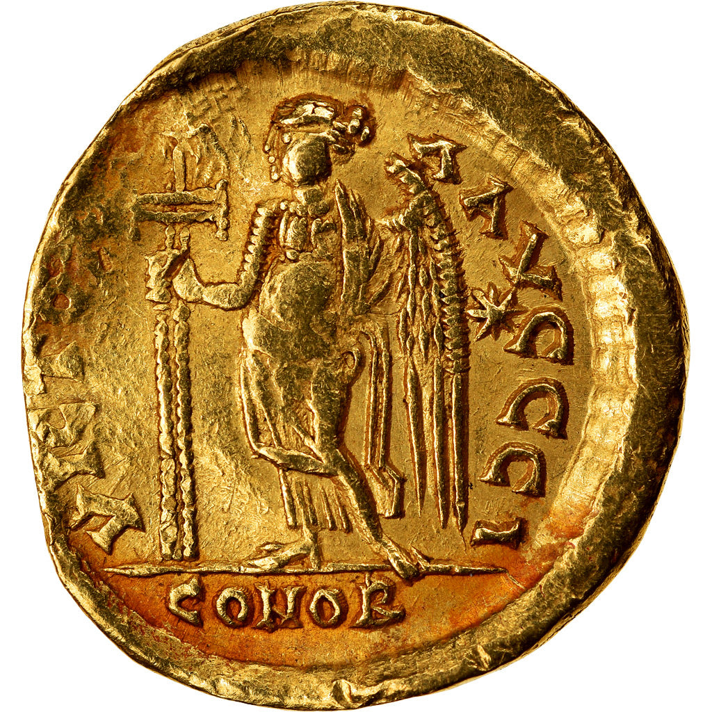 Moneta, Zeno, Solidus, Constantinople, MB+, Oro, RIC:910