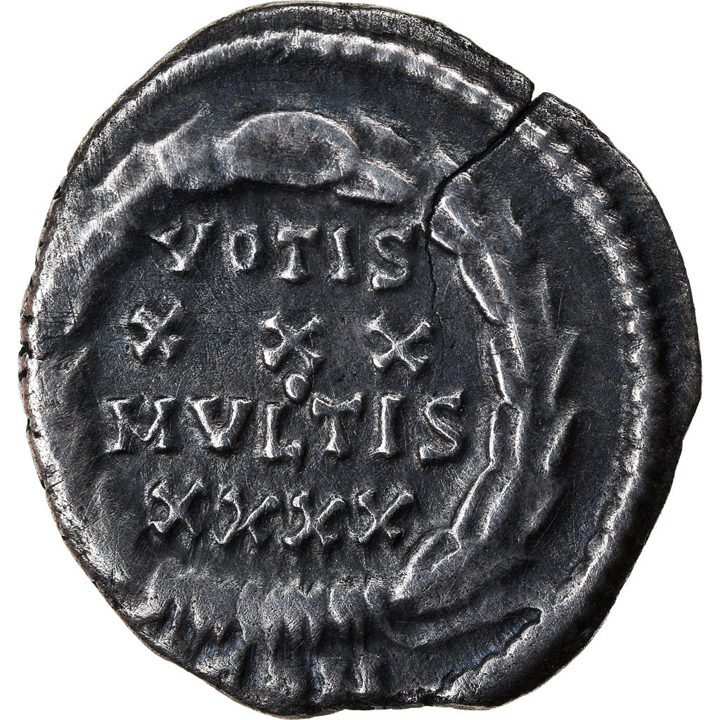 Constantius II, Siliqua, 350-360, Arles, Argento, BB, RIC:291
